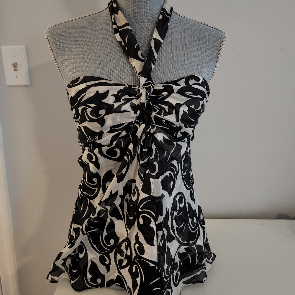 Flowy chiffon WHBM top